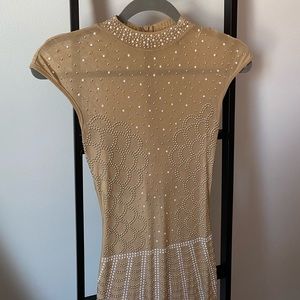 Midi bedazzled dress